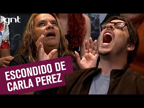 Wellington hid under the bed, dressed as Carla Perez! | What's the Story, Porchat? | GNT