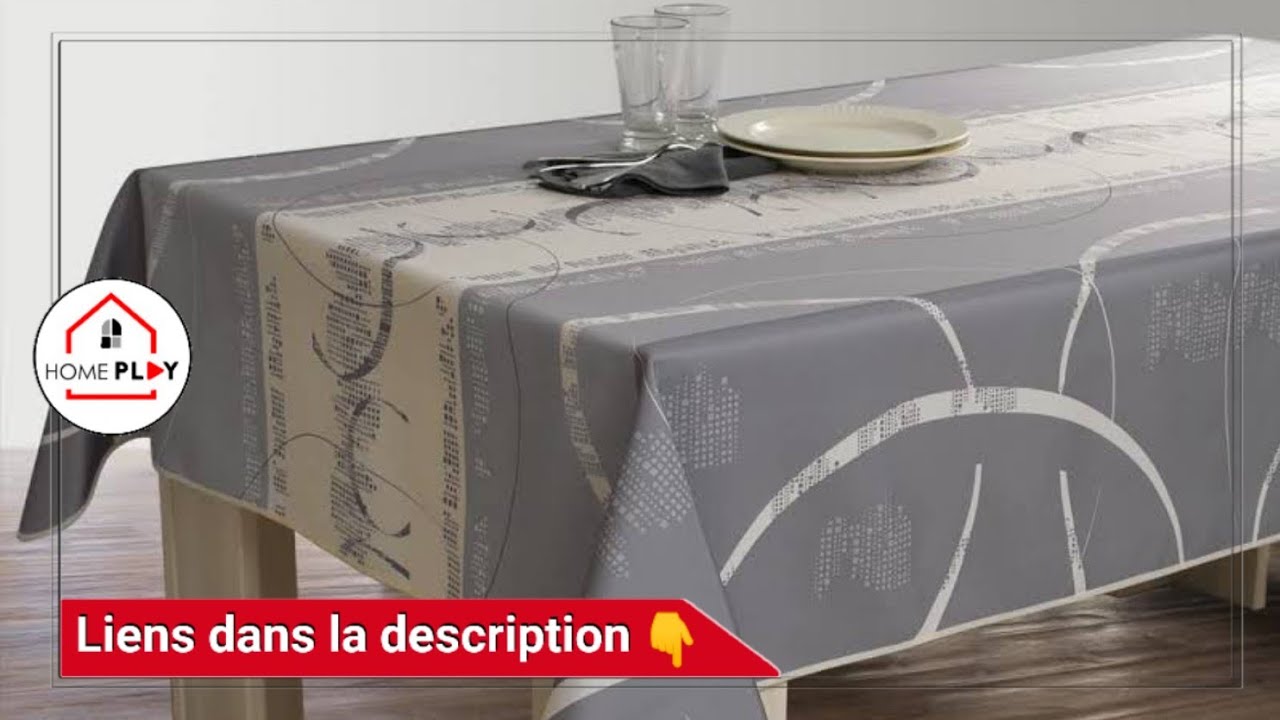 Toile cirée, nappe de table imperméable