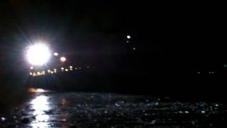 preview picture of video 'PAUL R TREGURTHA departing Superior at Night.'
