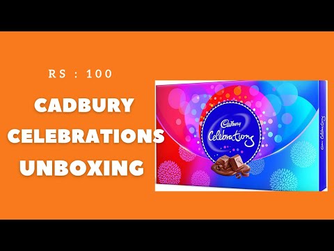 Cadbury celebrations unboxing l best chocolate gift pack 2022 l Cadbury celebrations 100 rs | Chotu