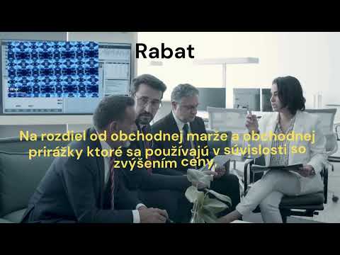 Marža, prirážka rabat. Autori: Filip a Samuel