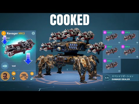 [WR] Gothic Fainter Ravager After The NERF | War Robots Gameplay