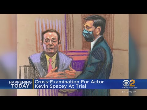 Kevin Spacey on the stand for cross-examination