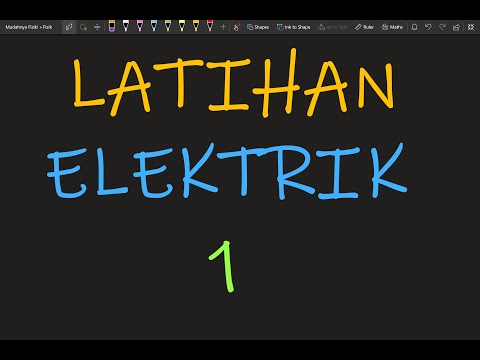 Fizik Tingkatan 5 Bab 2 Elektrik: Latihan Elektrik 1