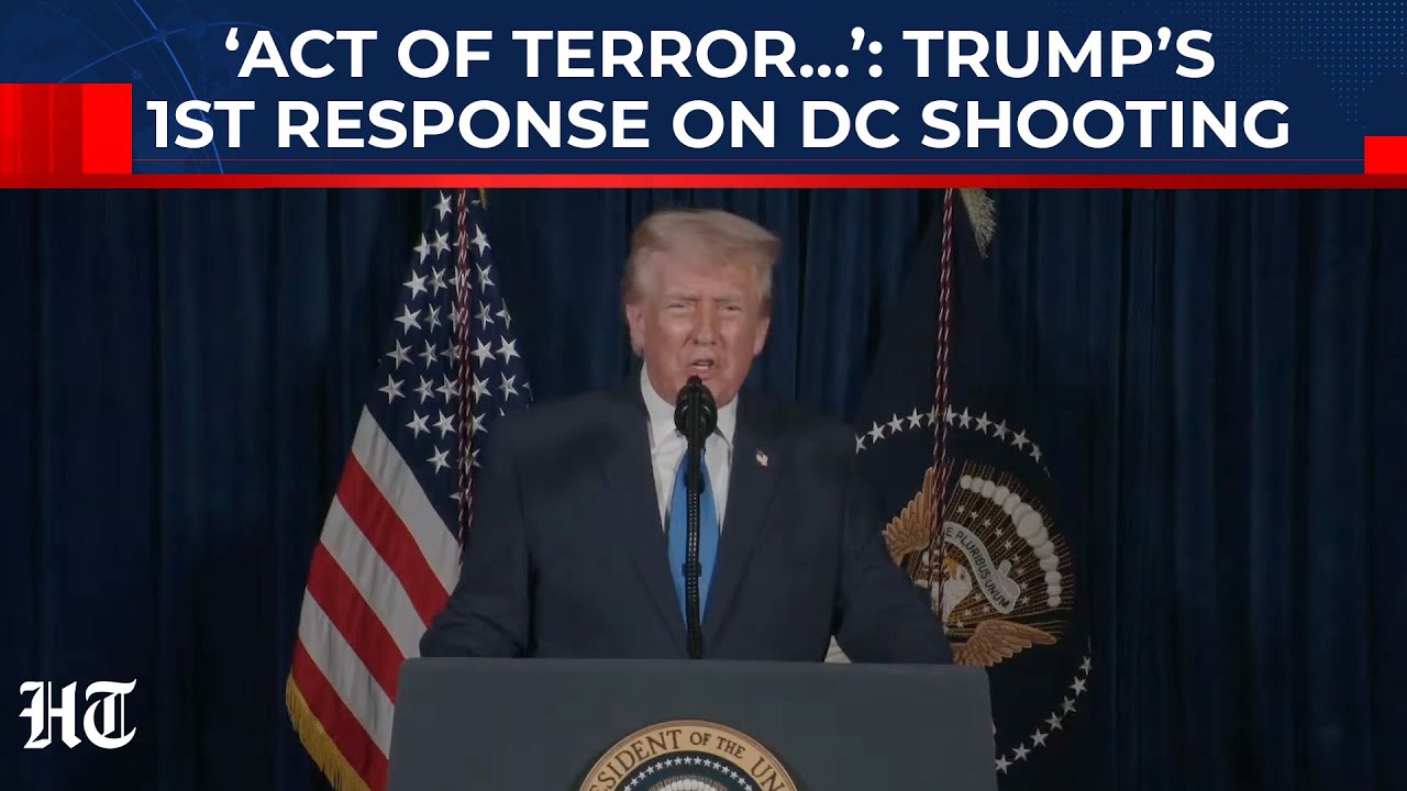 Washington DC Shooting: Trump Condemns ‘Act Of Terror’, Promises Action Against ‘Every Single Alien’