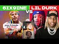 6IX9INE Vs LIL DURK KING VON FULL History Of Beef 2018 2022