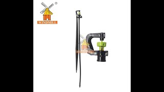 Micro G Sprinkler with Stakes