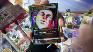 【ユニオンアリーナ】ハンターハンターBOXから激レアカードを当てる！！