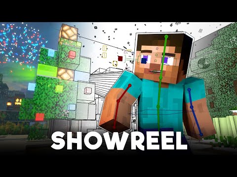 Mont27P - REDSTONE CHRISTMAS: Showreel (Minecraft Animation)