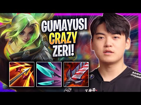 GUMAYUSI IS SO CRAZY WITH ZERI! - T1 Gumayusi Plays Zeri ADC vs Nilah! | Season 2023