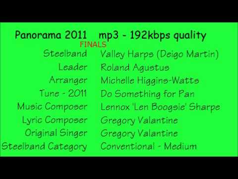 Panorama 2011 Finals Conventional Medium Valley Harps (Deigo Martin) playing Do Something for Pan
