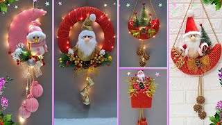 5 Beautiful Easy Christmas Decoration idea from Ordinary materials | DIY Christmas craft idea 40☃️