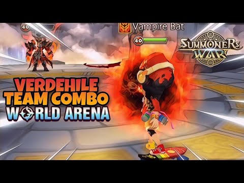 Verdehile Team Combo in World Arena Ep. 3 - Summoners War