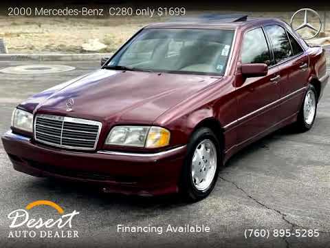 2000 Mercedes-Benz  C280 only 1699 - Desert Auto Dealer