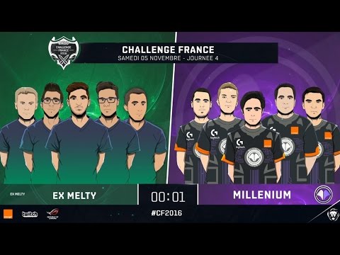 Millenium vs EX-Melty (Partie 3) - Phase de groupe | Challenge France 2016