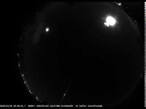 Feuerball über Thüringen