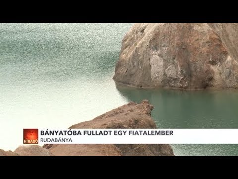 Bányatóba fulladt egy fiatalember