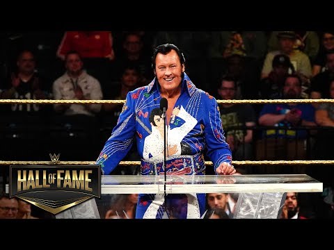 "You deserve it" chants leave The Honky Tonk Man speechless: WWE Hall of Fame 2019 (WWE Network)