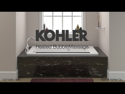 Hydrotherapy Baths - How KOHLER Heated BubbleMassage Tubs Work