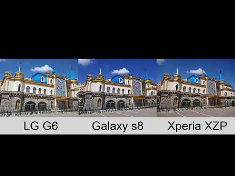 Galaxy S8 vs LG G6 vs XZ Premium Camera Comparison