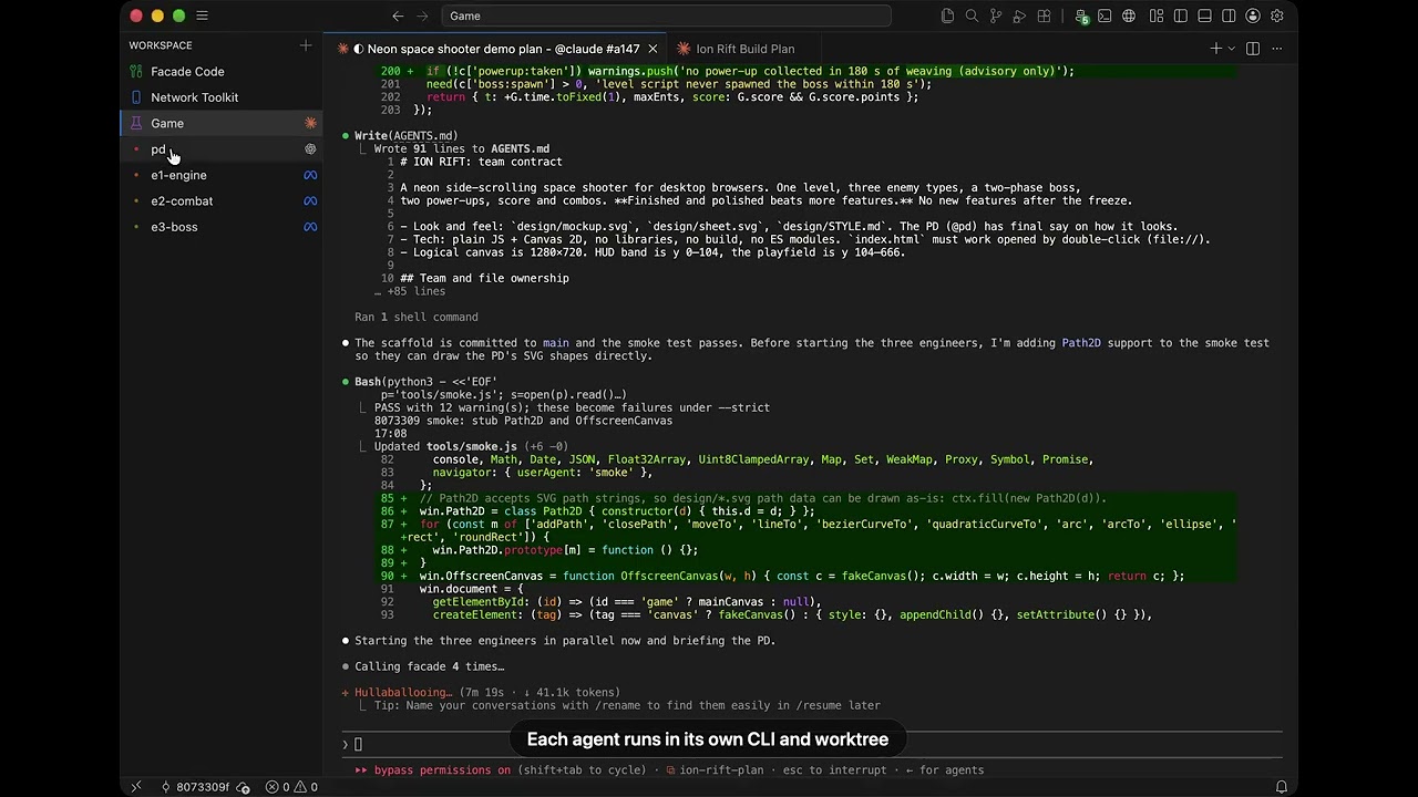 Facade Code demo video