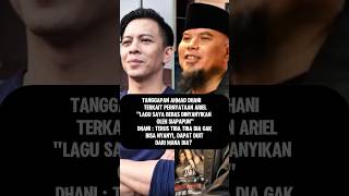 Download lagu DHANI MENANGGAPI PERNYATAAN ARIEL #ahmaddhani #arielnoah #musisi mp3