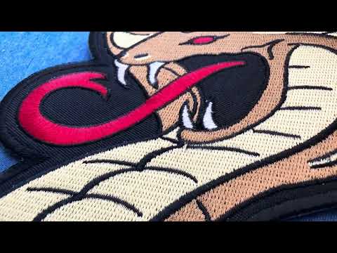 Cobra Iron On Patch PL6223