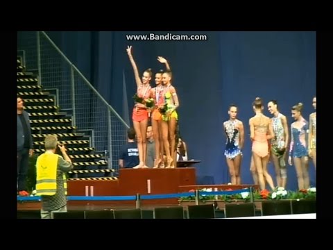 Award Ceremony-Senior-AA+Hoop+Ball-MTK Cup Budapest 2015