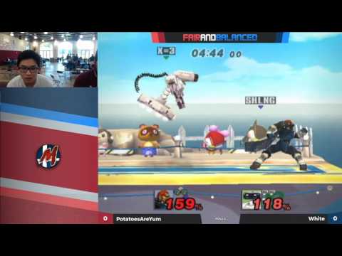“Fair and Balanced Arcadian” - PotatoesAreYum (Ganon) v. White (ROB) - Pools
