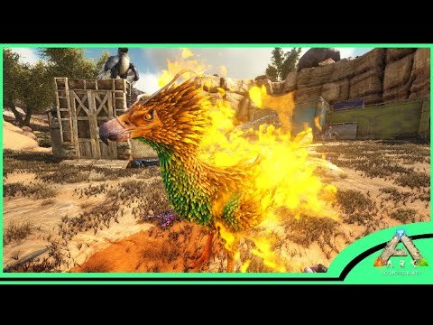I TAMED A PHOENIX! - Ark Survival Evolved [Ep.72 Scorched Earth]