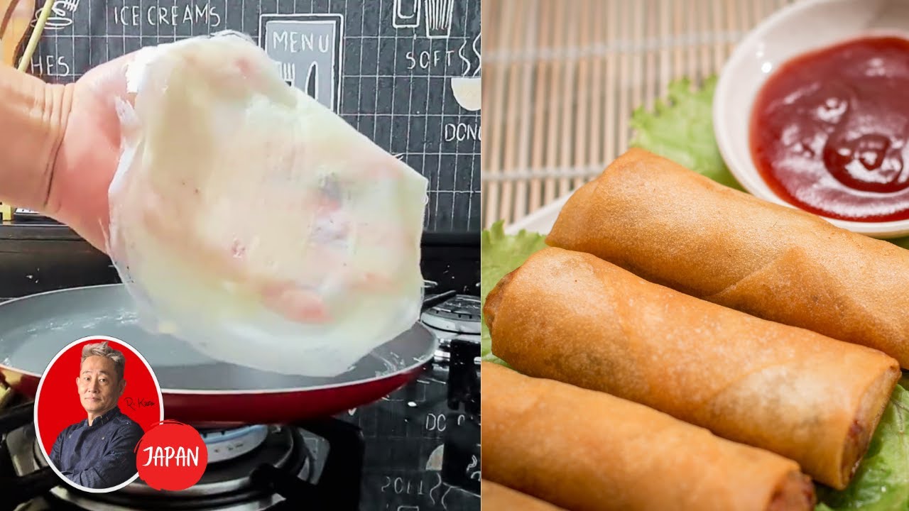 Melhor Receita de Massa de Harumaki