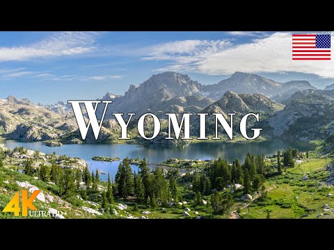 Wyoming 4K Ultra HD • Stunning Footage Wyoming, Scenic Relaxation Film with Calming Music