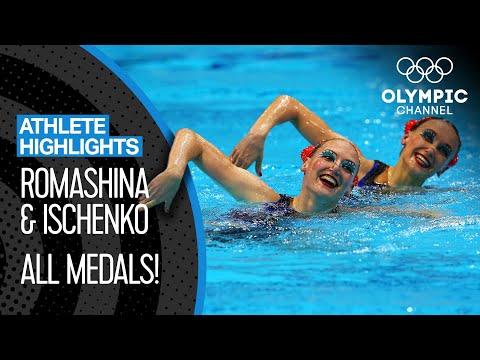 Romashina & Ishchenko 🇷🇺 ALL Artistic Swimming Medal routines | Athlete Highlights