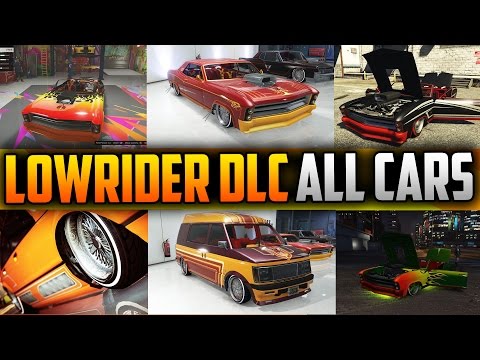 GTA 5 Lowrider DLC Update - ALL CARS FULLY CUSTOMIZED - Over $8 Million Spent! (GTA 5 Lowriders)