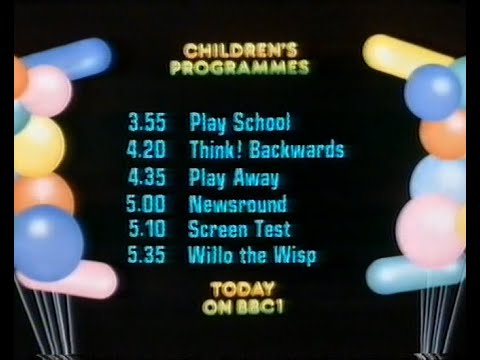 Tuesday 29th September 1981 BBC2