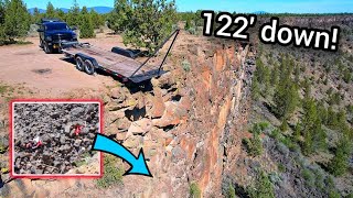 Incredibly Dangerous Cliff Side Recovery! This one scared me..