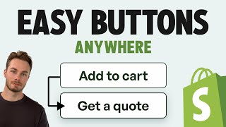Replacing Shopify’s “Add to Cart” With a Link That Looks Identical / Adding Buttons in Custom Liquid