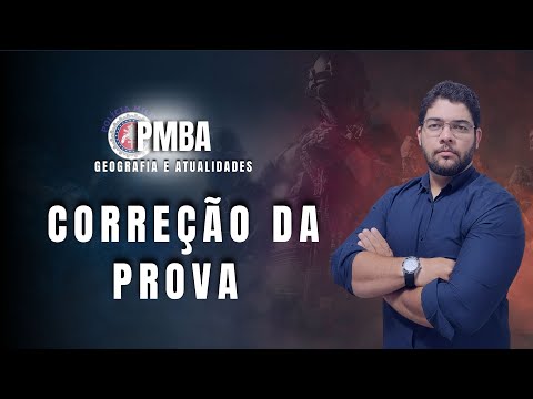PMBA I CORREÇÃO DA PROVA DE GEOGRAFIA 2023