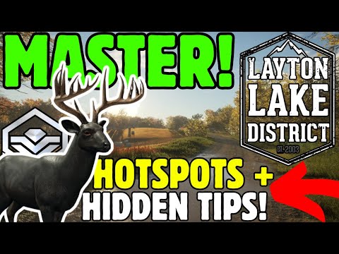 BEGINNERS GUIDE For Layton Lakes!!! (Hotspots & Hidden Tips) - Call of the Wild