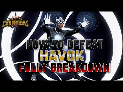 How to defeat HAVOK (Uncollected) Fully Breakdown - Marvel Contest of Champions