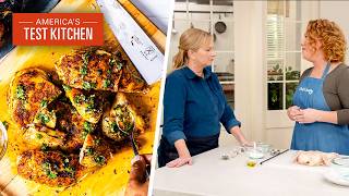 Easy One-Pan Dinner: Cast Iron Roasted Chicken and Root Vegetables | America's Test Kitchen