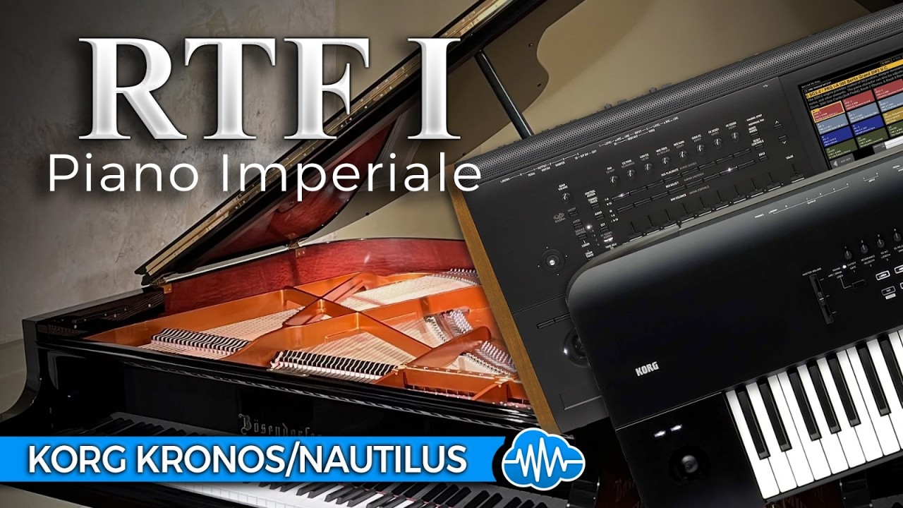 RCL035 - RTF Complete Piano V1 + V2 - Korg Kronos Series - Video Preview 5
