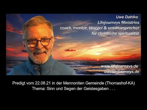 Sinn & Segen der Geistesgaben -  Uwe Dahlke LJM