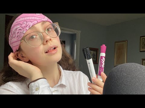 ASMR welcome to turkish class! (teacher roleplay) (türkçe dersine hoşgeldiniz!) (öğretmen)