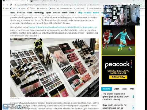 Exposome story new scientist Jan 2022