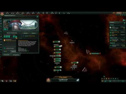 Stellaris 2.7 no DLC tutorial - Using the toolbar: government to leaders