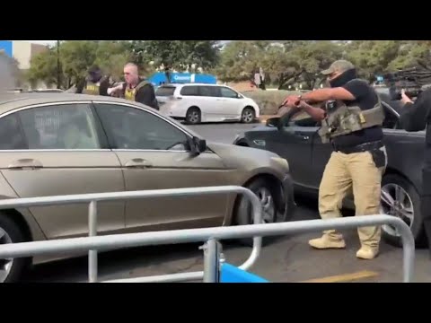 ICE vehicle rammed by migrant in San Antonio, agent hospitalized