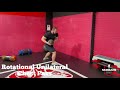 Rotational Unilateral Chest Pass