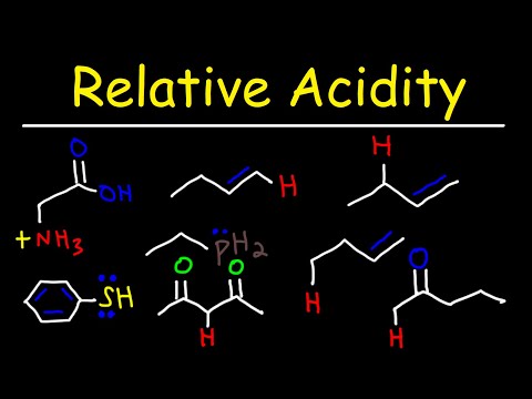 Acids & Bases - Inductive Effect, Electronegativity, Hybridization, Resonance & Atomic Size