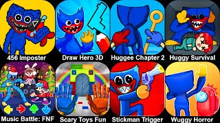 456 Imposter Survival Game,Draw Hero,Huggee Pin Chapter 2 Playgame,Music Battle FNF,Scary Toys Fun